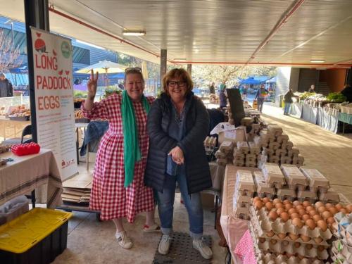 Markets Valia and Nicole